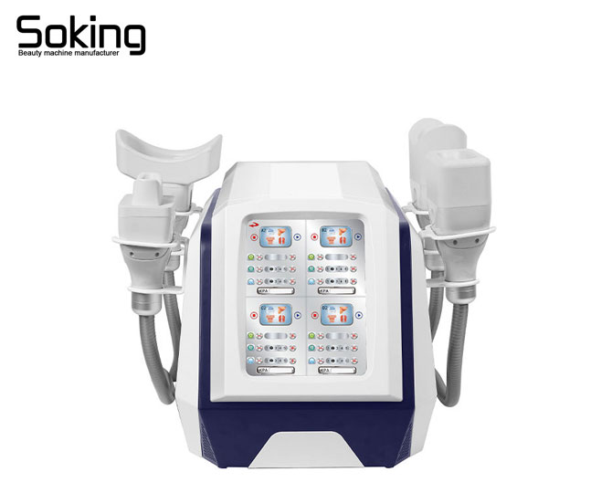 6 handles cryolipolysis machine