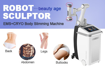New Body Shaping Robot HIEMT Cryo Slim Machine