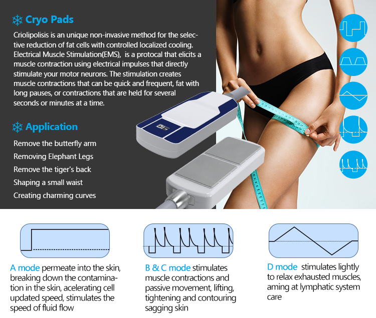 Cryo EMS slimming beauty machine14