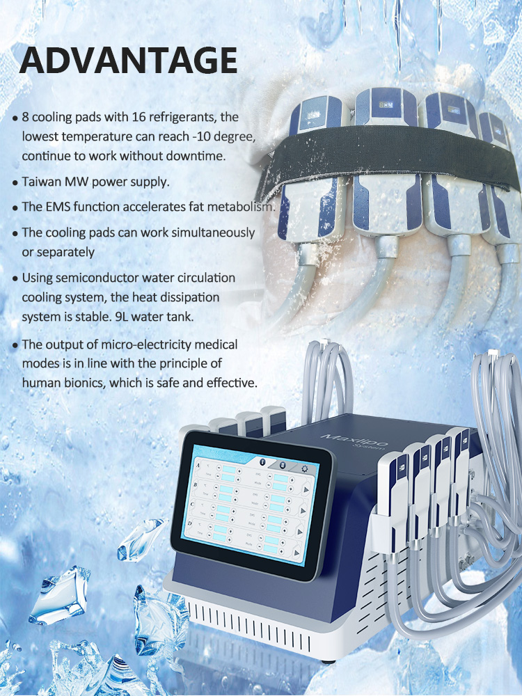 Cryo EMS slimming beauty machine16