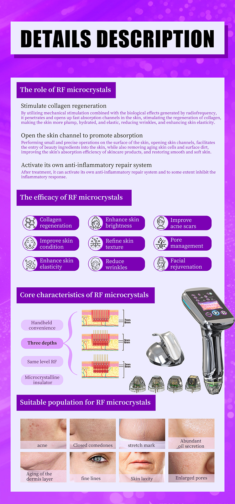 wrinkle removal RF machine05