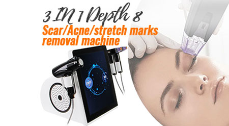 Crystallite Depth 8 RF microneedle machine