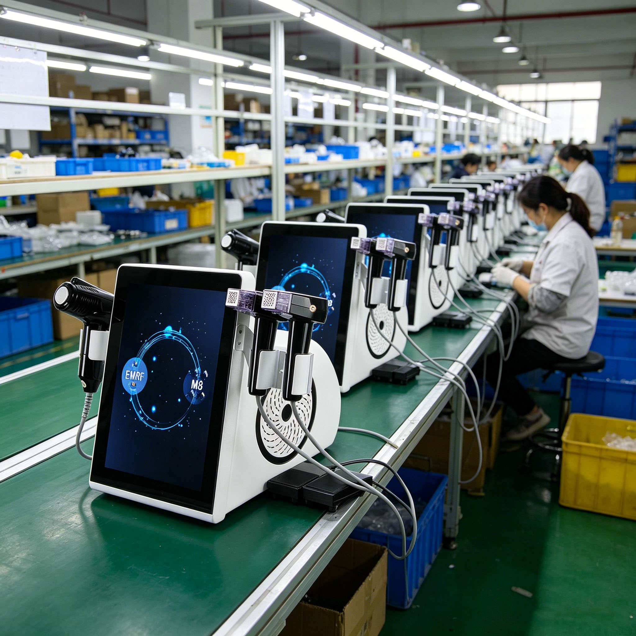 Stable operation beauty machine