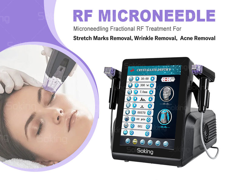 Morpheus 8 rf microneedle machine