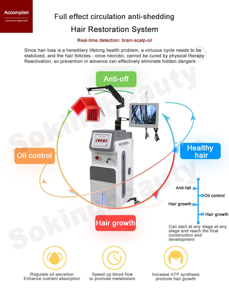 hair fall treatment machine