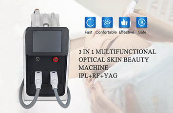 3 in 1IPL RF Hair Removal ND YAG Laser machine