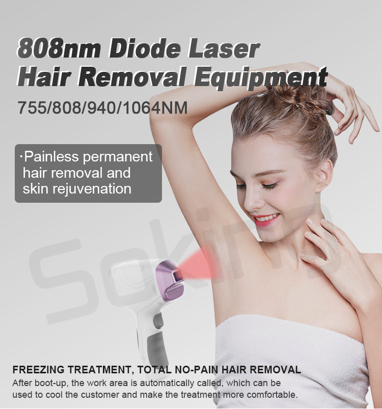 808nm diode laser hair removal machine price