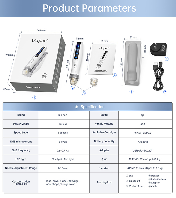 Bio microneedling pen10