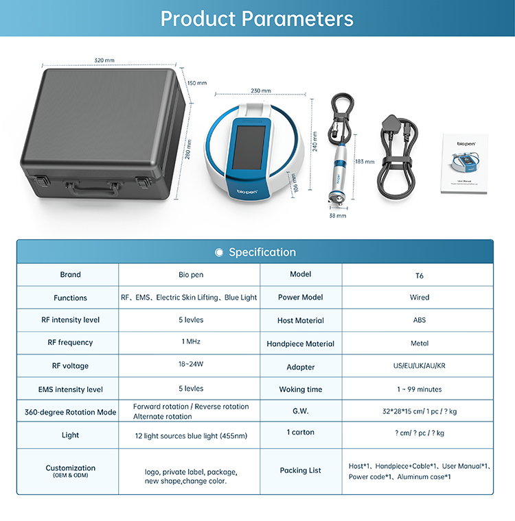 anti wrinkle RF massage pen06
