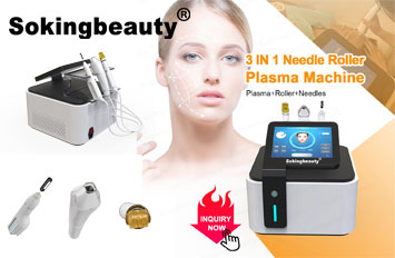 3 handles fractional plasma beauty device