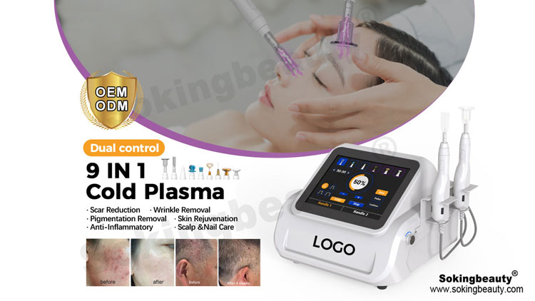 Salon dual channel plasma equipment