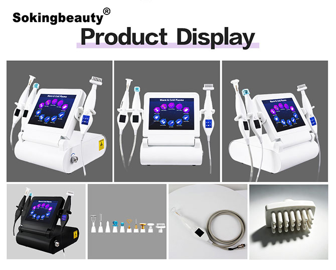 Salon 10 In 1 Hot Cold Plasma equipment