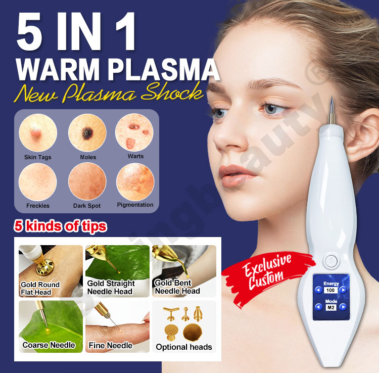 warm plasma facial device