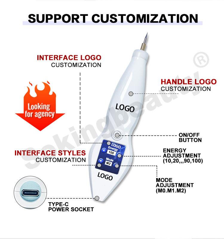 warm plasma facial device