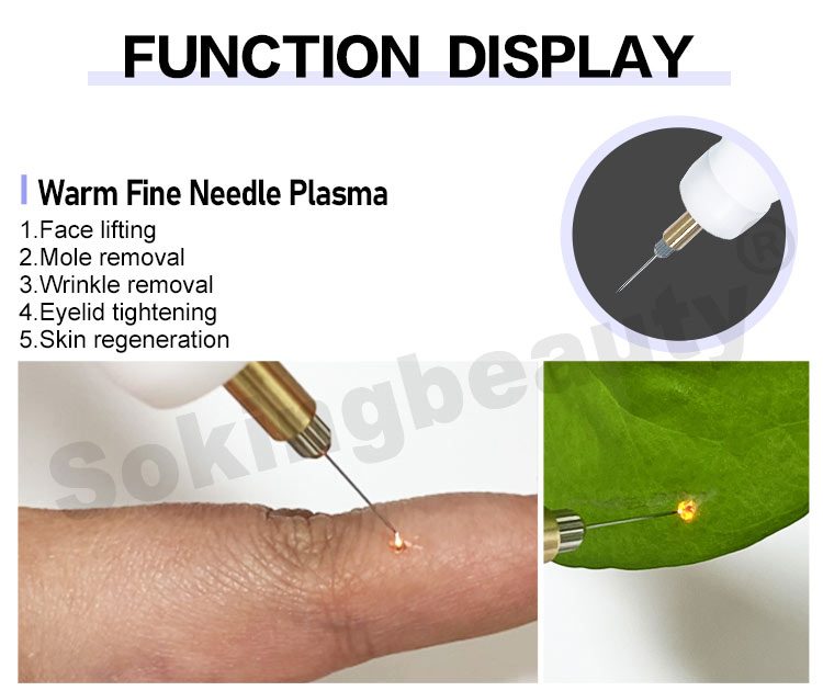 warm plasma facial device